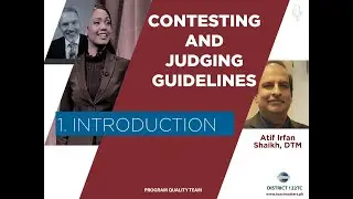 1 Intro - Speech Contest and Judging Guidelines