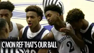 Bronny James & Zaire Wade PUT ON A SHOW For Fans @ Sierra Canyon Midnight Madness