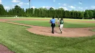 June 29, 2024 - Riley Lyman Single - PTA Cardinal vs GRB Illinois Green (Shane Pfeiffer pitching)