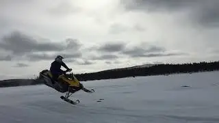 Snowmobile Crash