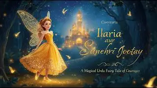 Ilaria and the Golden Shoes | A Magical Fairy Tale of Courage | Urdu story