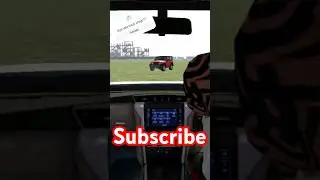 2 cars running 😲😲😮🤯 if  want to know the trick like and subscribe  on full video on 50 likes