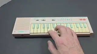 Short Casio PT-1 demo