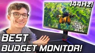 The Budget Gaming Monitor You've Been Waiting For! - AOC 24G2U Review! (144hz IPS Setup)