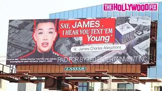 James Charles Gets Called Out By Ethan Klein On A New Billboard In Los Angeles, CA