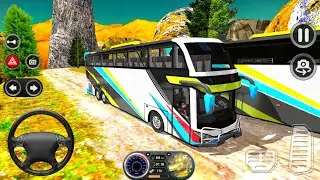 Mountain Bus Drive 3D - Offroad Bus Driving Simulator - Android Gameplay