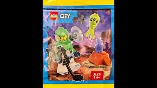 LEGO Instructions - City - 952511 - Astronaut with Alien and Crystal - Magazine Gift
