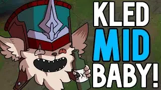 Holy! Kled Mid Is Insane! S10 Challenger Kled Mid Gameplay!