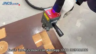 300w pulsed fiber laser cleaning machine for wood paint cleaning wood furniture paint removal