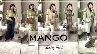 MANGO SPRING HAUL |  MANGO SPRING 2022 TRY ON | Haul NEW IN MANGO STAPLE PIECES | By Sarv