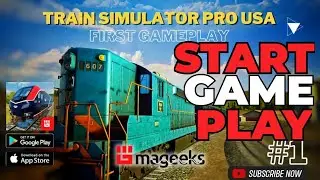 Train Simulator Pro USA Details Gameplay Walkthrough (Android, iOS) | #up32yt #1