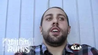 Joe Cocchi of Within The Ruins interviewed in Sacramento on Capital Chaos TV