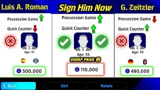 Two in One Manager 😱 QUICK COUNTER + POSSESSION GAME PLAYSTYLE | eFootball 2024 Mobile