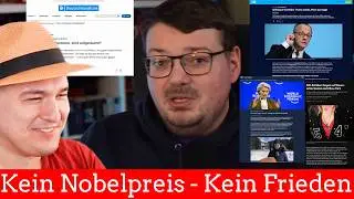 Kein Nobelpreis - Kein Frieden. Trump ist komplett VERRÜCKT #reaction
