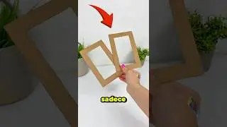 📸 Kartondan Harika Fotoğraf &Ccedil;er&ccedil;evesi Yapımı | DIY Fikirleri