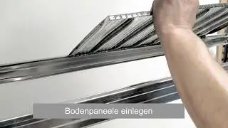 Montage Steckregal Metalsistem SUPER