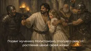 Подвиг мученика Магистриана, спасшего деву от растления ценой своей жизни