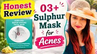 O3+ Purifying Sulfur Cooling Mask For Brightening, Anti Acne & Tan Removal @FindHereKuchBhi