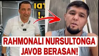 RAHMONALI NURSULTON RUZIBOYEVGA ATVET QILIB CHIQDI