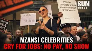 Движение Save SA Film Jobs проводит марши в поддержку срочной помощи!