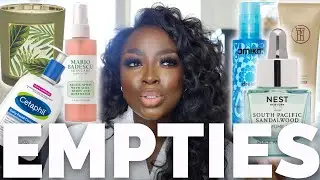 *59* skincare, beauty, candles, hair PRODUCT EMPTIES - loved some and hated others | MenaAdubea