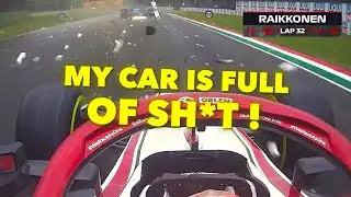 Kimi Raikkonen moments but they get increasingly crazier