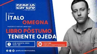 Libro P&oacute;stumo del Teniente Ronald Ojeda - &Iacute;talo Omegna - Espejo Constitucional