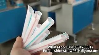 Cheap price  OD12mm Juice Plastic Drinking Straw Extrusion Machine