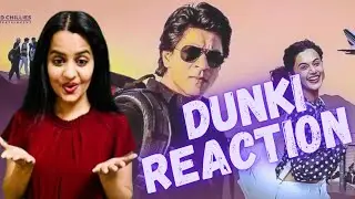 Reaction video on dunki drop 1 // telugu reaction video on dunki