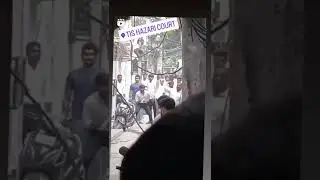 firing at tis Hazari court #delhi #advicate