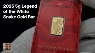 2025 5g Legend of the White Snake Gold Bar | PAMP Suisse