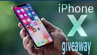iPhone X Giveaway international May 2018