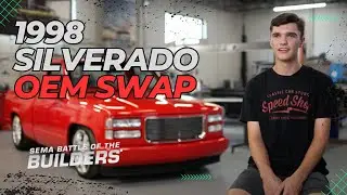 Chevrolet Silverado 1998 года, замена оригинального оборудования, SEMA, битва строителей 2022: Коннор Крюс