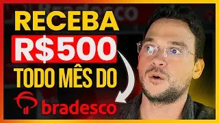 R$ 500,00 POR M&Ecirc;S EM DIVIDENDOS DO BRADESCO l BBDC4