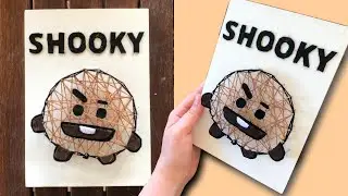 BT21 DIY String Art (SHOOKY ♡)