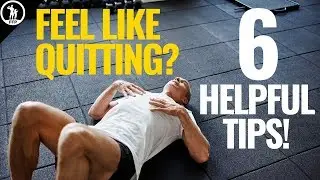 When You Feel Like Quitting — Bodybuilding, Dieting, Weight Loss