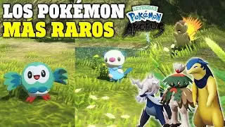 POKÉMON MÁS RAROS! COMO CONSEGUIR a INICIALES SHINY (CYNDAQUIL, OSHAWOTT, ROWLET) LEYENDAS ARCEUS!