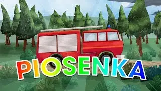 🚒STRAŻACKI W&Oacute;Z 🚒 - Piosenka Dla Dzieci - PiesioTV 🐾