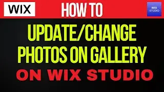 How to Change/Add Images on Gallery on Wix