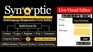 Synoptic WordPress Responsive Visual Form Builder