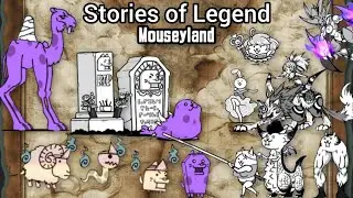 The battle cats #79 : sol Mouseyland , đối đầu với lạc đ&agrave; zombie v&agrave; cặp đ&ocirc;i bia mộ cực k&igrave; kh&oacute; chịu