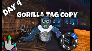 Эта копия Gorilla Tag имеет пользовательские модели игроков | Бесплатное меню модов | Бесконечные...