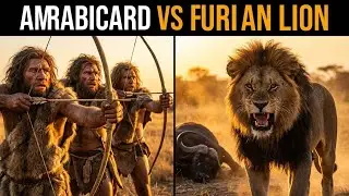 Life 3.3 Million Years Ago  Prehistoric Men vs  Lions The Most Insane Kill Steal in History
