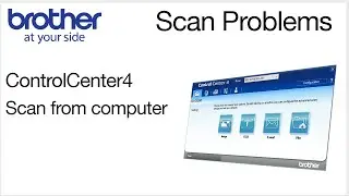 Fix scan problems with ControlCenter4 &ndash; from computer