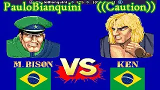 Street Fighter II': Champion Edition - PauloBianquini vs ((Caution)) FT5