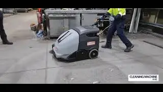 Nilfisk SW900 walk behind sweeper on hire - Cleaningmachines.ie