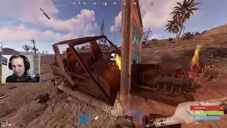 Rust Solo Ita - Ho fregato 50 Razzi al VICINO e li ho regalati (tramite l'apposito lanciarazzi)