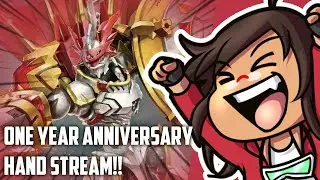 I built a Gallantmon Model Kit for My 1 Year Anniversary Hand Stream!