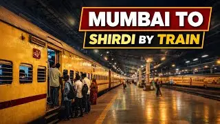Mumbai to Shirdi by Train  Full Travel Experience! #TrainJourney #IndianRailways #TravelVlog #Shirdi