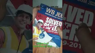 #wbjee2021 | BEST ENGINEERING BOOKS | #arihant PRAKASHAN | SOLVED PAPER |
